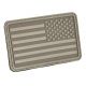 Hazard 4 Right Arm USA Flag Patch, Coyote, PAT-USA-R-CYT