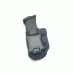 Hazmat Holster Works MC1 Glock 9/40 Single Ambidextrous Magazine Carrier, Black, MC1-Glock-9-40-0001