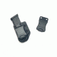 Hazmat Holster Works MC1 Glock 9/40 Single Ambidextrous Magazine Carrier, Black, MC1-Glock-9-40-0001