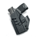 Hazmat Holster Works NV3 IWB Appendix Holster, Ambidextrous, Springfield Armory Hellcat, 1.5 - 1.75in Belts, Kydex, Black, 10020
