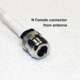 EDEMO Spartan Camera Wireless Scouting Camera Gain Antenna, White, ATN-GSM-411, EDEMO1