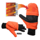Heat Factory Heated Pop Top Glove - Mens, Pair, Blaze Orange, Large 991-BO-LG