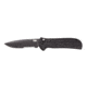 Heckler &amp; Koch Entourage Drop Point Blade Auto Push Button Knife,ComboEdge/ BK Coated Blade 14702SBK