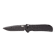 Heckler &amp; Koch Entourage Drop Point Blade Auto Push Button Knife,Plain Edge/ BK Coated Blade 14702BK