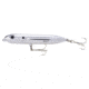 Heddon Saltwater Super Spook, Floating, 1oz, 5in, Plug Nickel, XSW9256442