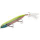 Heddon Super Spook Topwater Walking Bait, 5in, 7/8oz, Feathered Treble, Okie Shad, X9256FHOS