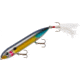 Heddon Super Spook Topwater Walking Bait, 5in, 7/8oz, Feathered Treble, Wounded Shad, X9256FHBS