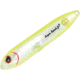 Heddon Super Spook Jr. Topwater Walking Bait, 3-1/2in, 1/2 oz, Chartreuse Silver Insert, X923623