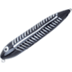 Heddon Zara Spook Topwater Walking Bait, 4-1/2in, 3/4 oz, Black Shore Minnow, X9255XBW