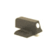 Heinie 1911 Cross Dovetail Front Gun Sight Ramp w/White Dot190, 312B