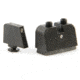 Heinie Glock MOS Ledge Straight Eight Night Sight Set, Black, 3187L