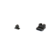 Heinie HK 45, 45C, P30, VP9 Suppressor Ledge Straight Eight Gun Sight Set, 3960L