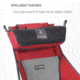 Helinox Chair Two, Scarlet/Iron, 12887