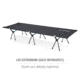 Helinox Cots One Convertible Long, Black, 10646R1