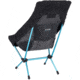 Helinox High-Back Seat Warmer Chair Two, Black Fleece, 12480