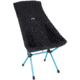 Helinox High-Back Seat Warmer Sunset/Beach Chair, Black Fleece, 12481