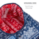 Helinox Toasty Sunset/Beach Chair, Blue &amp; Red Bandana, 12494