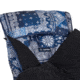 Helinox Toasty Sunset/Beach Chair, Blue &amp; Red Bandana, 12494