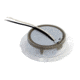 Hella Marine 24V LED Round Courtesy Lamp w/ White Bezel, Red, 980508241