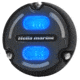Hella Marine Apelo A2 Blue White 3000 Lumens LED Underwater Light w/ Housing, Black Housing, Charcoal Lens w/Edge Light, 016147-001