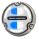 Hella Marine Apelo A2 Blue White 3000 Lumens LED Underwater Light w/ Housing, Bronze Housing, White Lens w/Edge Light, 016147-101