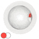 Hella Marine EuroLED 150 Recessed Surface Mount Touch LED Lamp w/ White Plastic Rim, Red/White, 980630002