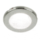 Hella Marine EuroLED 75 3in Round Screw Mount Down LED Light, Stainless Steel Rim, 12V, White, 958110021