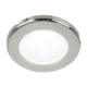 Hella Marine EuroLED 75 3in Round Screw Mount Down LED Light, Stainless Steel Rim, 24V, White, 958110121