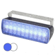 Hella Marine Sea Hawk XL Dual Color LED Flood Light, Black Housing, Blue/White LE, 980950061