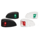 HELLA Nav Light LED, Pair, 2nm, Clear Lens, Black, White