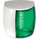 Hella Marine NaviLED PRO Starboard LED Navigation Lamp w/ Green Lens/ Housing, 3nm, White, 959908211