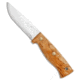 Helle Helle Les Stroud Temagami Stainless Steel Survival Knife 4.25&quot; Plain #300, Wood, Stainless Steel, adult, BHQ-10683