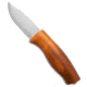 Helle Skog Fixed Blade Knife, 3.00in, Stainless Steel, Drop Point Blade, Wood, Brown Handle, Brown/Gray, 7.20 inch, BHQ-187083