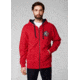 Helly Hansen 1877 Full Zip Hoodie - Mens, Flag Red, 2XL, 53226-111-2XL