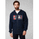 Helly Hansen 1877 Full Zip Hoodie - Mens, Navy, Extra Large, 53226-598-XL