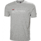 Helly Hansen 1877 T-Shirt - Mens, Grey Melange, Extra Large, 53227-950-XL