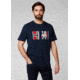 Helly Hansen 1877 T-Shirt - Mens, Navy, Extra Large, 53227-598-XL