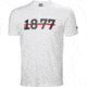 Helly Hansen 1877 T-Shirt - Mens, White, 2XL, 53227-002-2XL