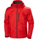 Helly Hansen Crew Hooded Jacket - Mens, Alert Red, Extra Large, 33875-222-XL