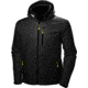 Helly Hansen Crew Hooded Jacket - Mens, Black, 2XL, 33875-990-2XL