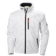 Helly Hansen Crew Hooded Jacket - Mens, White, L, 33875-001-L