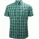 Helly Hansen Domar Short Sleeve Shirt - Men's-Jungle Green-Small