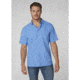 Helly Hansen Fjord Qd Short Sleeve Shirt - Mens, Cornflower Check, Extra Large, 34048509-XL
