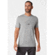 Helly Hansen HH Merino Graphic T-Shirt, Grey Melange, Large - Mens, 49321-950-L