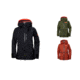 Helly Hansen Kvitegga Shell Jacket - Womens, Black, Ivy Green, Red Brick