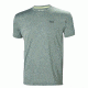 Helly Hansen Mens Sigel Logo Short Sleeve Tee, Jungle Green, Medium, 62733-390-M