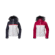 Helly Hansen Powderstar Jacket - Womens, White, White / Persian Red