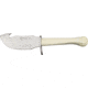 Hen &amp; Rooster Deer Bone Joint Bowie Fixed Blade Knife, 4.25in, Deer Bone Joint Handle HR1000DBJ