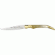 Hen &amp; Rooster Folder Buffalo Folding Knife, 3.25in, German Stainless Long Clip Blade, Buffalo Horn Handle HR5044BH