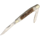 Hen &amp; Rooster Pen Knife Deer Stag Folding Knife,Clip and Pen,Deer Stag Handle HR302DS